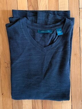 Perry Ellis Men's Navy Shirt